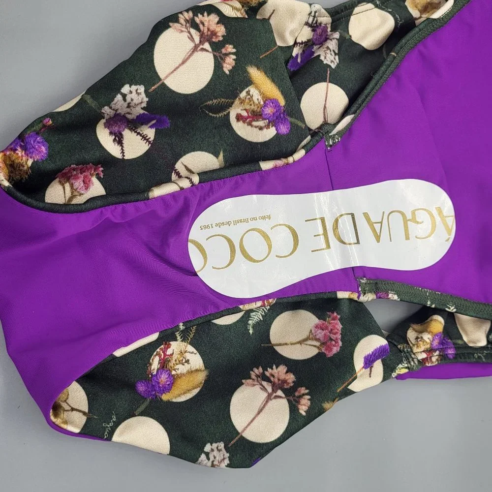 Agua de Coco Green Dried Flowers Bikini Bottom - Picture 8 of 14